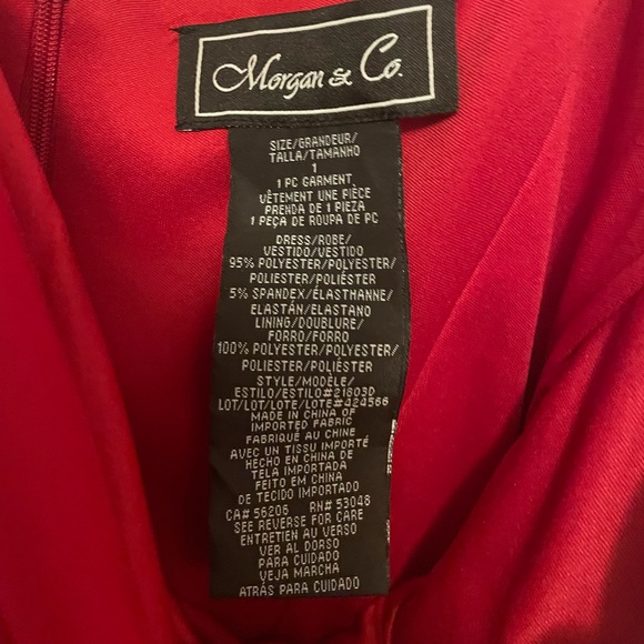 David’s Bridal Cocktail/Prom dress. Worn once. Size 1. Not altered. Zip back. - Picture 2 of 5